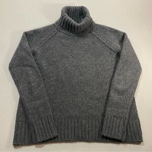 Brazeau Tricot SOFTEST CASHMERE Turtleneck Raglan Sleeve Sweater - Womens Small